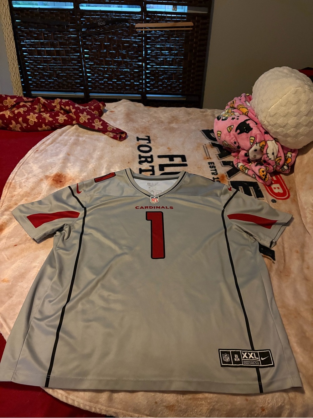 Kyler Murray Arizona Cardinals Game Jersey | NFL Inverted Silver Edition